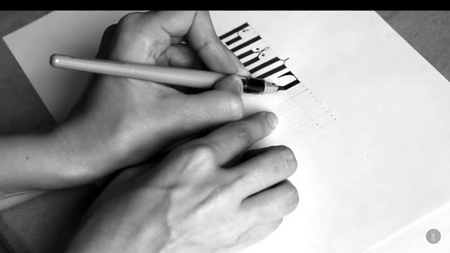 Russian calligraphy, cyrillic vyaz — “summer is coming” смотреть онлайн