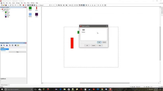 Button activated doors in Clickteam fusion 2.5 tutorial смотреть онлайн