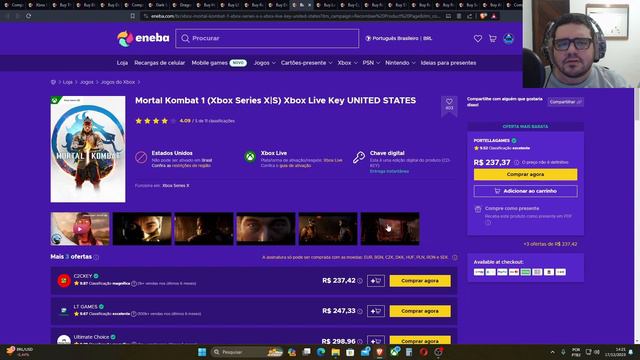 Saldão de Fim de Ano de Jogos de XBOX NO ENEBA смотреть онлайн