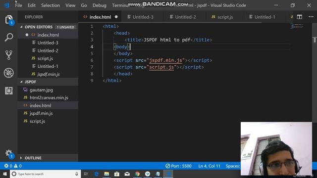 How to add multiple pages in jspdf | jspdf tutorial | html to pdf смотреть онлайн