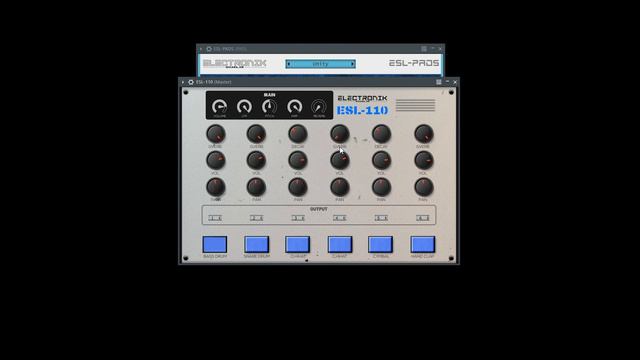 ESL-110 | Free VST|VST3|AU Drum Plugin | Electronik Sound Lab | Free VST Plugins Instruments | 2020 смотреть онлайн