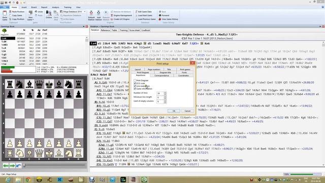 ChessBase 12 Print Repertoire Tables смотреть онлайн