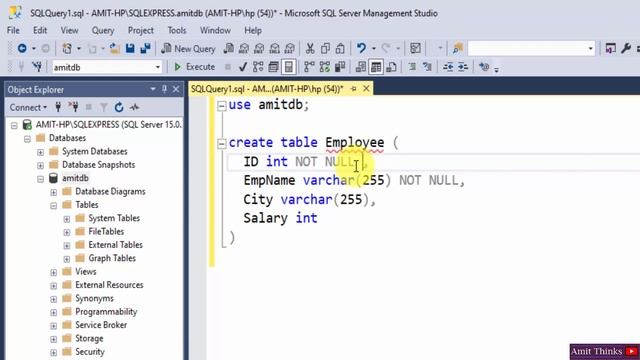 SQL PRIMARY KEY Constraint | SQL Server Tutorial for Beginners смотреть онлайн