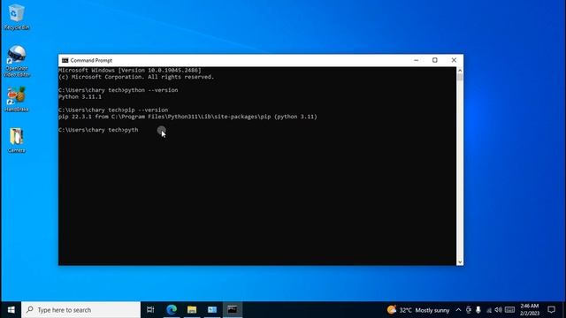 How to Download & Install Python 3.11.1 On Windows 10/11 Latest 2023 смотреть онлайн