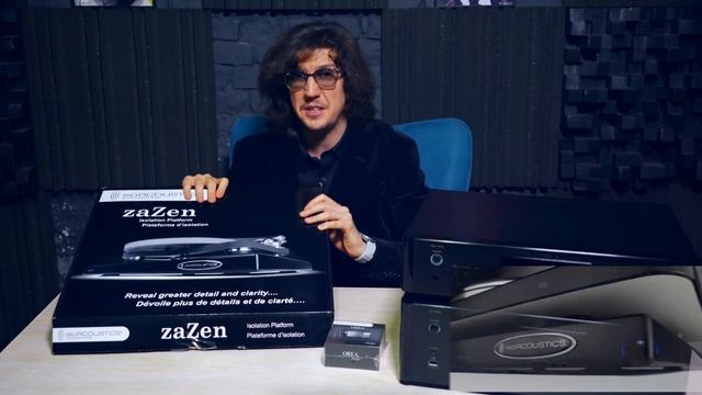 IsoAcoustics zaZen - виброизолирующая платформа и как она влияет на звук! смотреть онлайн