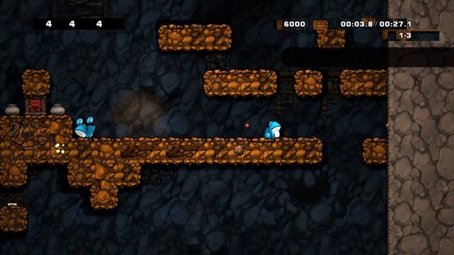 SPELUNKY: RISE OF THE ONE TRUE BLUE FROG смотреть онлайн