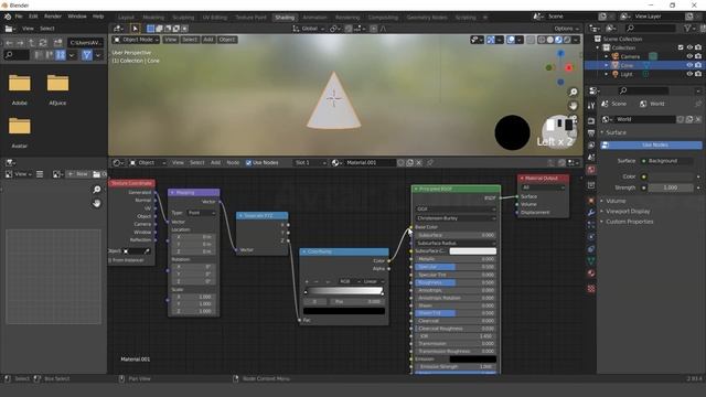How to Fill Basics Gradient Materials in Blender using Color Ramp Node | Gradient Fill in 3d Object смотреть онлайн