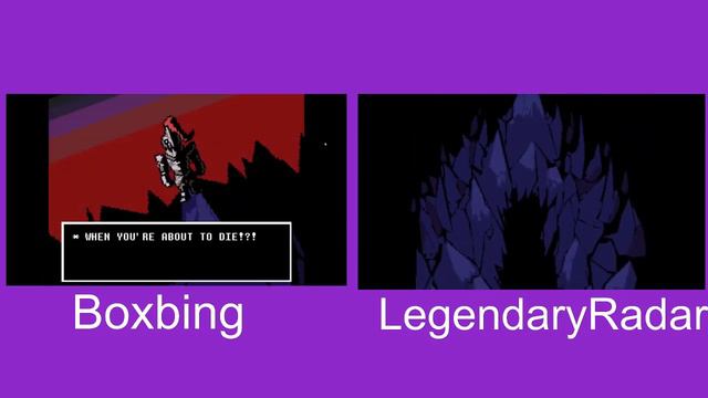 Undertale - Boxbing vs Radar - Undyne and Mettaton Quiz Show смотреть онлайн