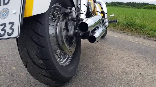 Honda VT 1100 ACE USA Auspuff смотреть онлайн