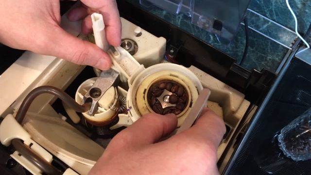 Регулировка помола KRUPS, обслуживание кофемолки. смотреть онлайн