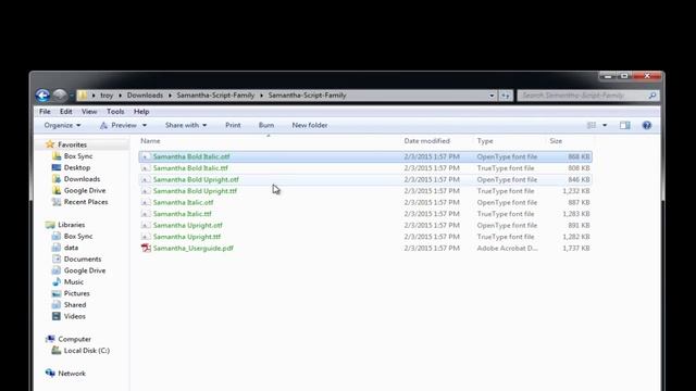 Installing Fonts with Windows смотреть онлайн