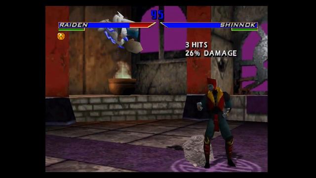 Raiden vs Shinnok - Mortal Kombat 4 смотреть онлайн