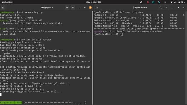 Linux Package Managers: apt vs dnf in 5 mins смотреть онлайн