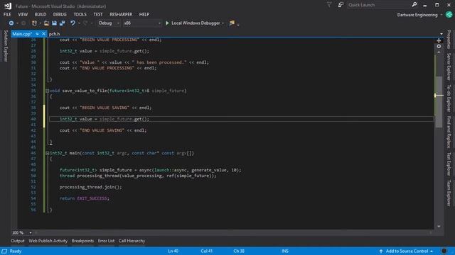 C++. Многопоточность. Урок 5. Будущие результаты смотреть онлайн