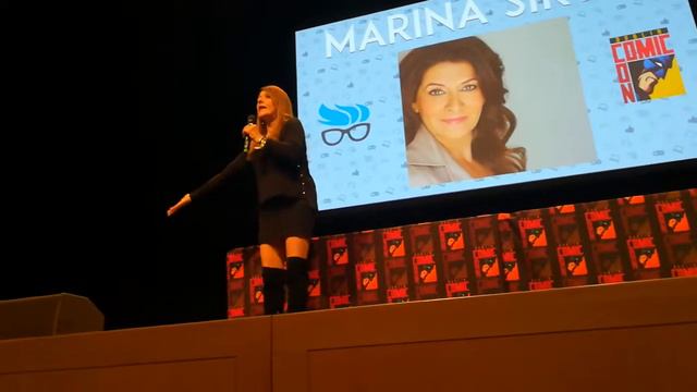 Marina Sirtis talking about the scene where Deanna Troi takes the helm of the Enterprise смотреть онлайн