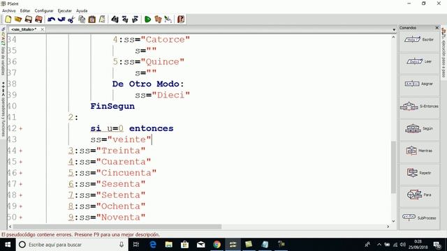 Números a letras - pseint смотреть онлайн