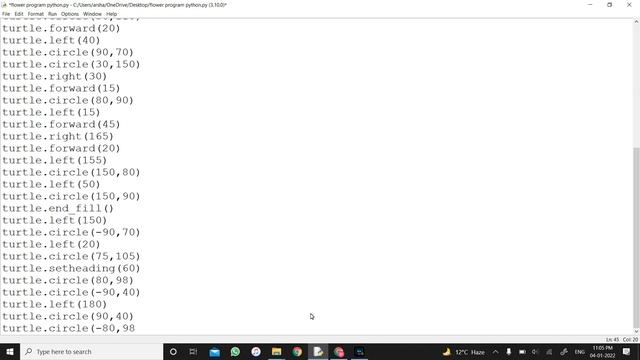 Draw Rose Flower ? With Python Turtle Graphics | Kamaal ki class смотреть онлайн