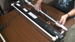 #Aquael# Leddy tube_Установка светового блока в штатный светильник аквариума #Juwel#