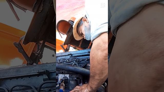 remedy for broken fittings of fuel filter MERCEDES BENZ OM 926 engine смотреть онлайн