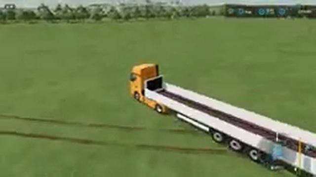 BALL THROWING GAME ! TRANSPORTING COLORED BASKETBALL BALLS WITH TRUCK ! Farming Simulator 22 ! смотреть онлайн