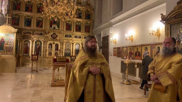 Слово протоиерея Бориса Потапова после молебна об Отечестве (06.10.22). смотреть онлайн