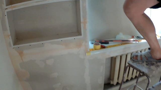 Вы такое не видели!Установка перфоуглов в ровень с гипсокартоном