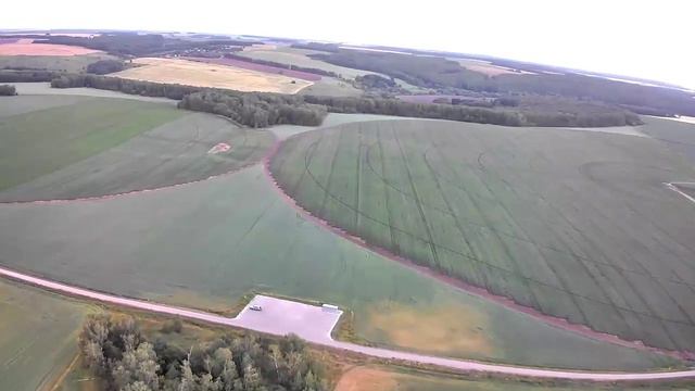 Полет на квадрокоптере Сенницы-2 смотреть онлайн