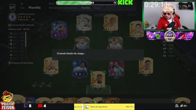 FINALES DE UT CHAMPIONS | EA FC24 | PROBAMOS A DE JONG Y SAINT-MAXIMIN ACOMPÁÑAME POLLUELO смотреть онлайн