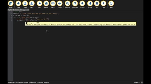 Python Countdown Timer - UNDER 1 MINUTE смотреть онлайн