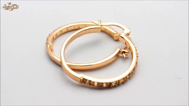Серьги позолоченные (Gold Filled Earrings) - In Stock смотреть онлайн