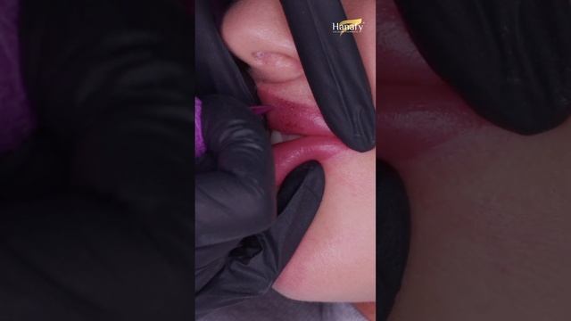 Перманентный макияж губ: бархатный прокрас #shorts #pmu #permanentmakeup смотреть онлайн