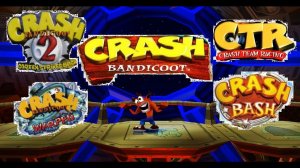 Crash Bandicoot 1, 2, 3, CTR, Bash (PS1) All Bosses