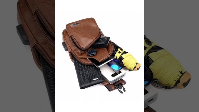 Рюкзак мужской. Легкий, стильный. Можно зарядить телефон, подключить наушники. Заказ на anroks.ru смотреть онлайн