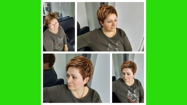 18 коротких стрижек для женщин за 50 лет от парикмахера Натальи Котковой из города Пятигорск. смотреть онлайн