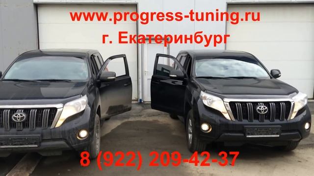 Автоматическая тонировка 2 стекла  TLC Prado 150 от компании ATE