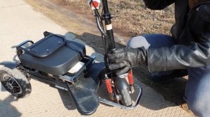 Лёгкий и компактный электротрицикл для пожилых | Обзор Oxyvolt HandyTrike 2 | 30км/ч 50км