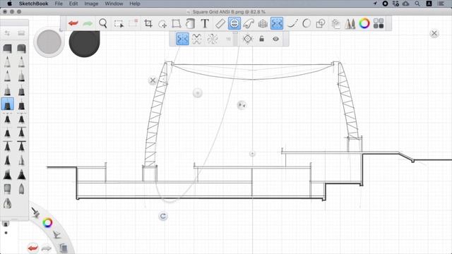 Architect PRO - Toolkit for Sketchbook смотреть онлайн