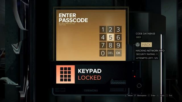 Deus Ex: Mankind Divided: Account Manager Tomas Romanek's Office Keypad - Palisade Bank смотреть онлайн