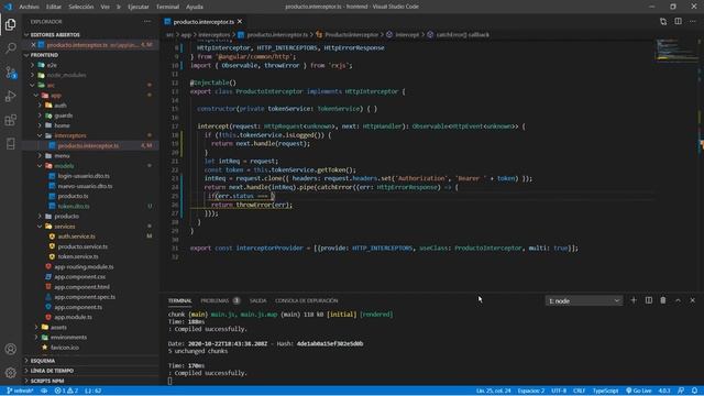 Autenticación JWT con Angular + NestJS + MySQL. Capítulo 17: refresh token (front) смотреть онлайн