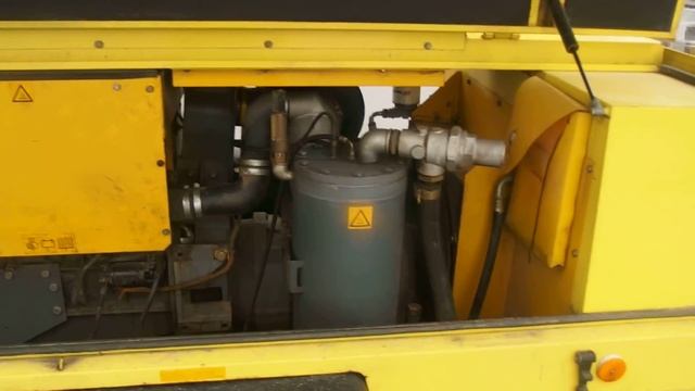 Mobiele compressor Atlas Copco смотреть онлайн