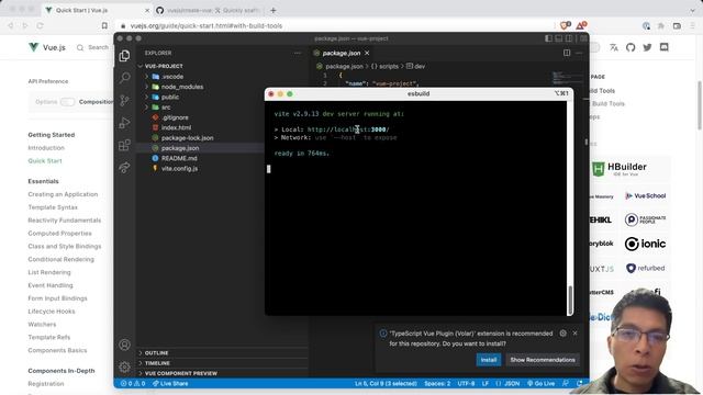 Qué es Vue y cómo creamos nuestro primer proyecto смотреть онлайн