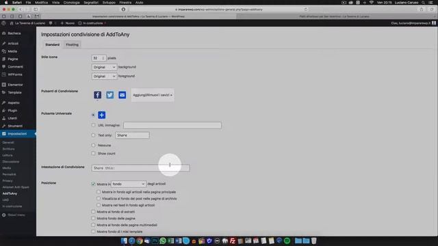Plugin per Inserire i pulsanti social agli articoli WordPress - Tutorial #59 смотреть онлайн