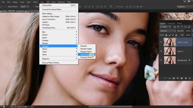 How to Reduce Noise in Photoshop in Hindi | Remove ISO and Grains From Photos | Noise Reduction смотреть онлайн