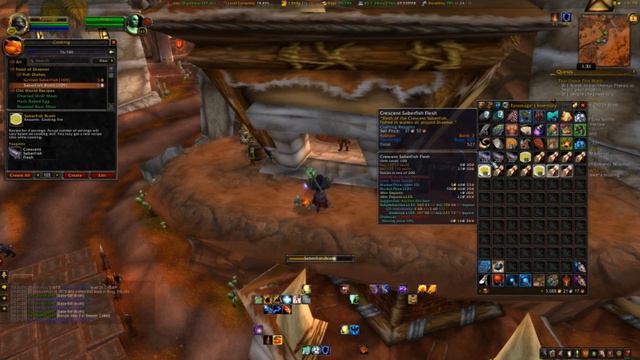 Warcraft WoD - Power Leveling Cooking from 1 to 600 - Using One Material смотреть онлайн