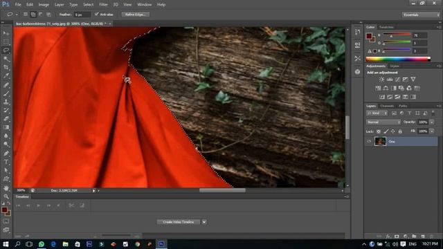 How to create a simple & easy effect using Color Range - Adobe Photoshop lesson by Pix Bee смотреть онлайн
