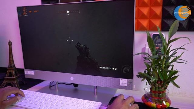 HP 24 inch FHD All in One Desktop with Alexa | Gaming Review & Benchmarks [Hindi] ⚡⚡ смотреть онлайн