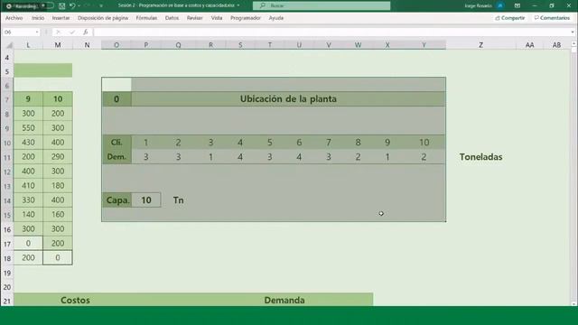 2 Curso gratis Programación de Rutas de Transporte con Excel Módulo 2 Ingeniería Industrial смотреть онлайн