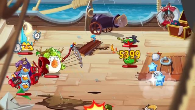 Lets Play Angry Birds Epic Under the Cloud of Night Event - Super Hard Ninja Pigs смотреть онлайн