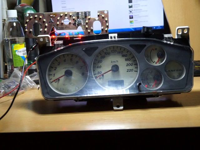 Mitsubishi Lancer IX приборная панель и печка раскатом смотреть онлайн