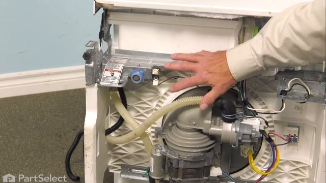 Whirlpool Dishwasher Repair - How To Replace The Inlet Fill Hose (Whirlpool Part W10878507)